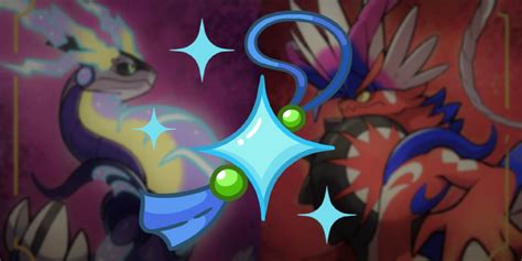 pokemon scarlet and violet shiny charm.
